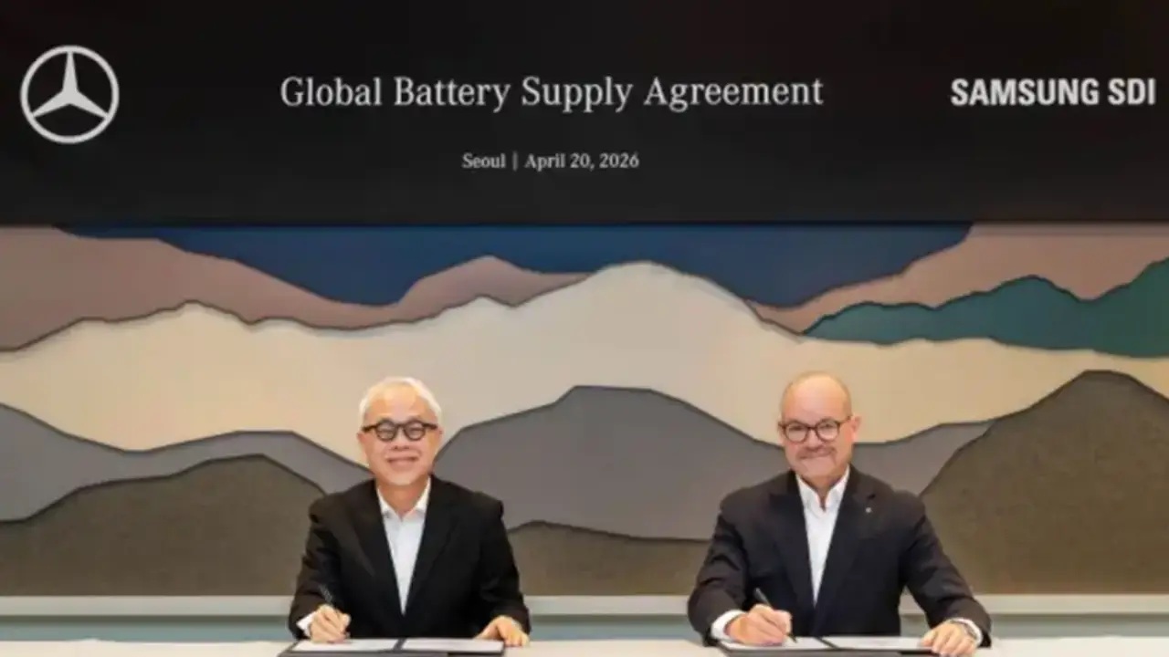 Acuerdo histórico: Mercedes y Samsung desarrollarán baterías de alto rendimiento para los eléctricos más pequeños de la marca