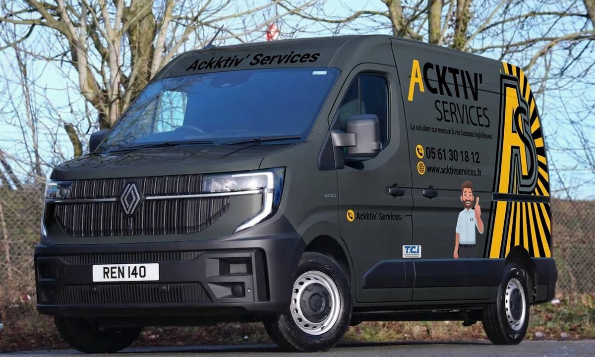 Este repartidor recorre más de 1.000 km cada día con esta furgoneta eléctrica