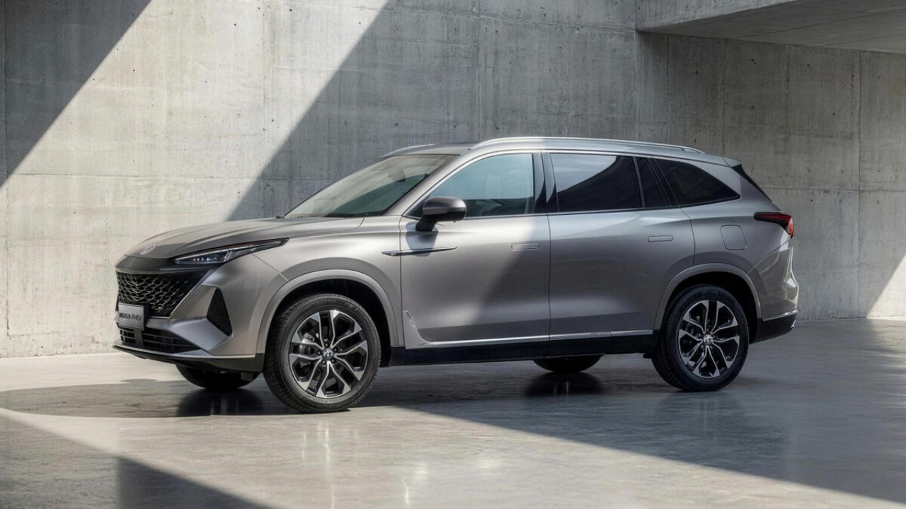 MG responde a EBRO con el nuevo MGS9, un SUV híbrido enchufable de 7 plazas. Actualización: precios para España