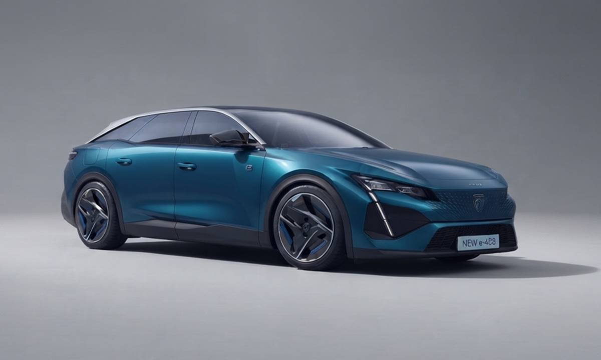Peugeot prepara un nuevo e-408 con un diseño radical y mucha más tecnología y autonomía
