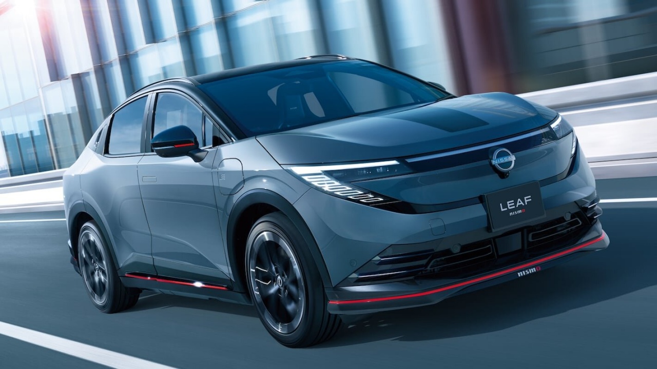 El nuevo Nissan LEAF Nismo presume de una estética y una puesta a punto más deportivas, pero tiene una gran carencia