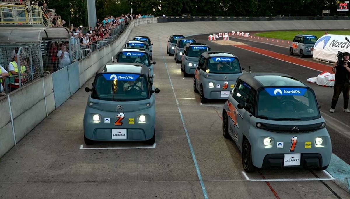 Nadie apostaba por esta carrera de Citroën Ami y terminó reuniendo a más de un millón de espectadores