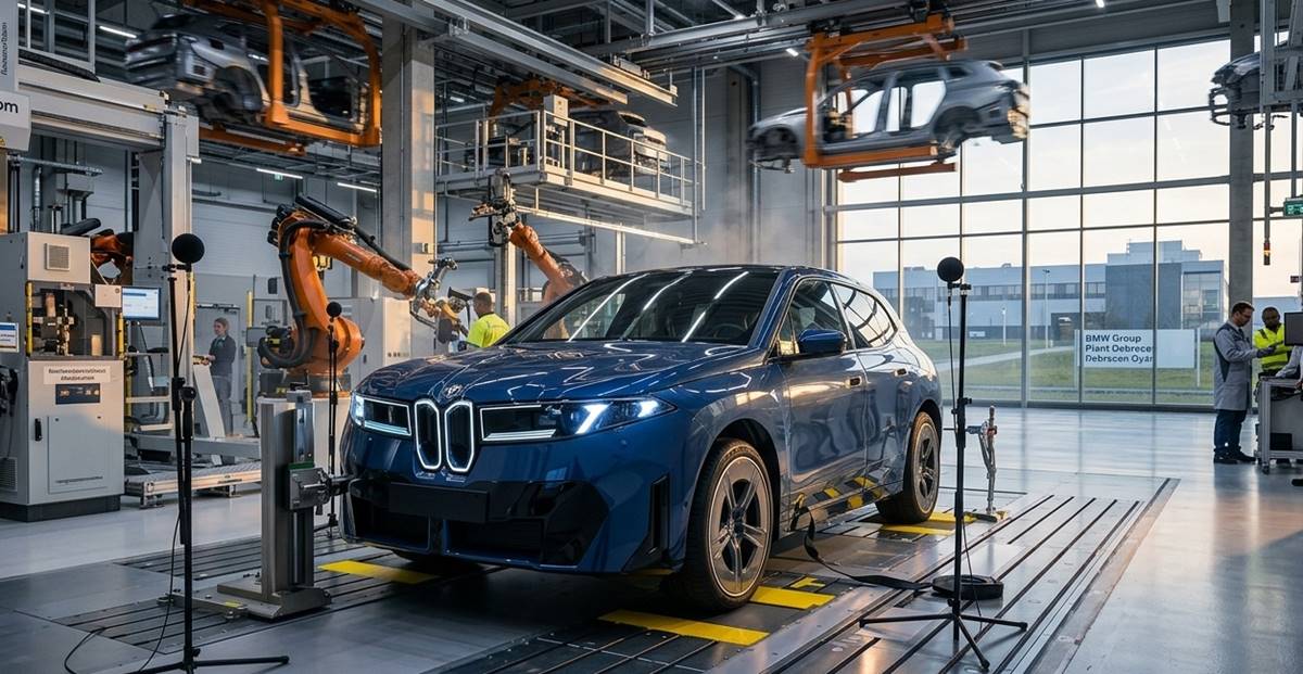 El BMW iX3 desborda su demanda y obliga a duplicar los turnos en la fábrica de Debrecen
