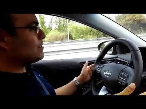 Hyundai ioniq electrico. Asistente conducción LKAS