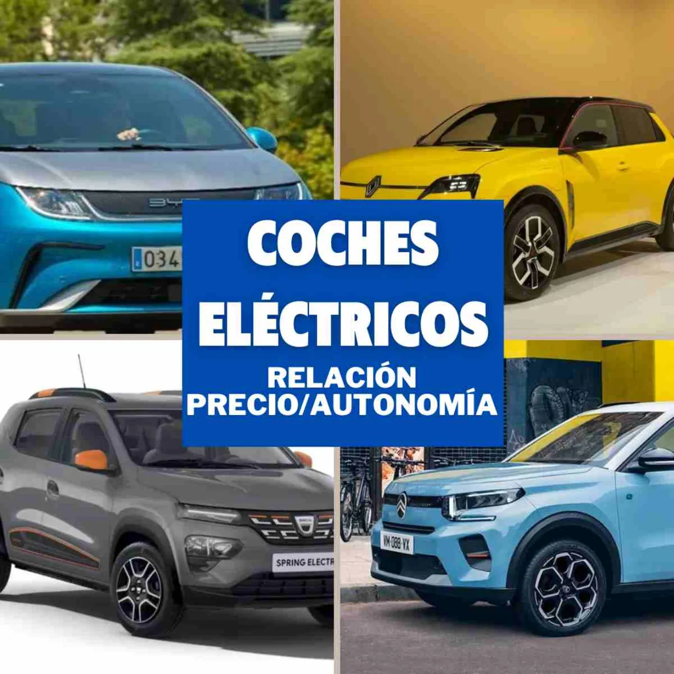 Los coches eléctricos con mejor relación precio/autonomía del mercado