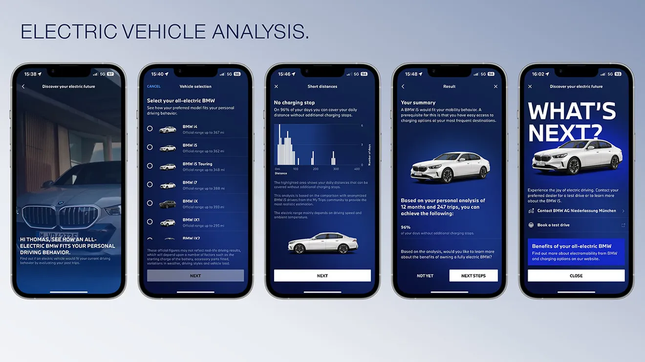 Esta app simula el cambio de coche de combustión a eléctrico tras analizar cómo conduces