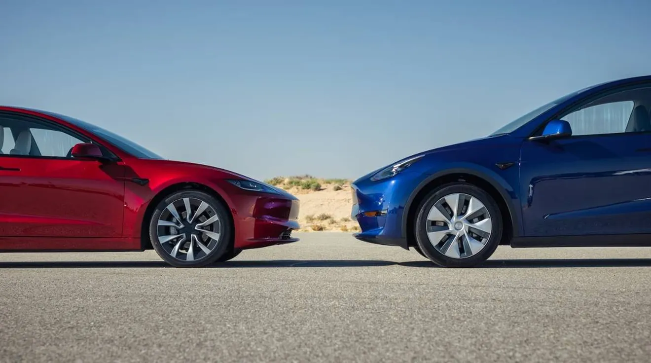 Comparativa: Tesla Model Y Long Range RWD VS Tesla Model 3 estándar