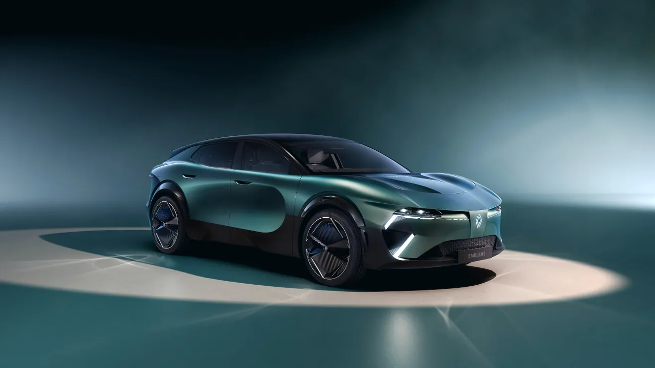 Nuevo Renault Emblème, un eléctrico que combina baterías e hidrógeno para lograr una reducción de emisiones del 90%