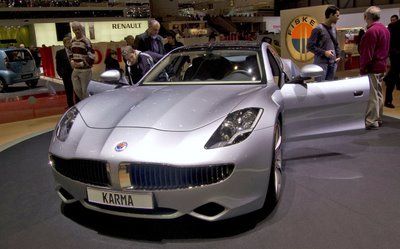 Nuevas fotos del Fisker Karma