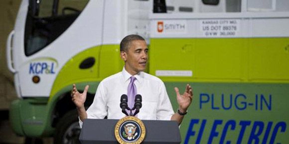 Obama propone ampliar las ayudas a los coches eléctricos