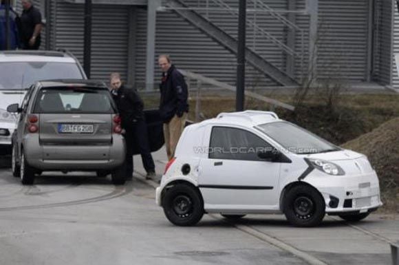 Fotos espía del nuevo Renault Twigo-Smart ForTwo