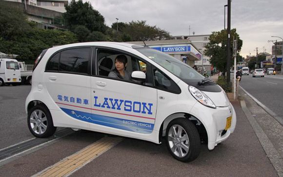 Mitsubishi i-Miev, un generador de emergencia silencioso