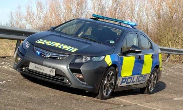 La policía británica se decanta por el Opel Ampera