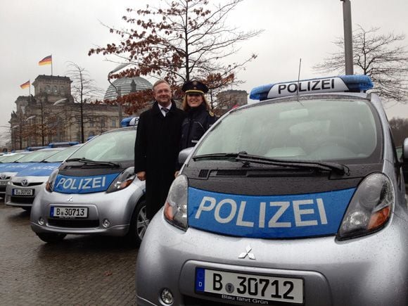 La policía de Berlín se apunta a los eléctricos