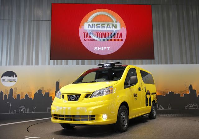 Taxis eléctricos de Nissan a prueba en Nueva York, la pregunta ¿donde recargarán?