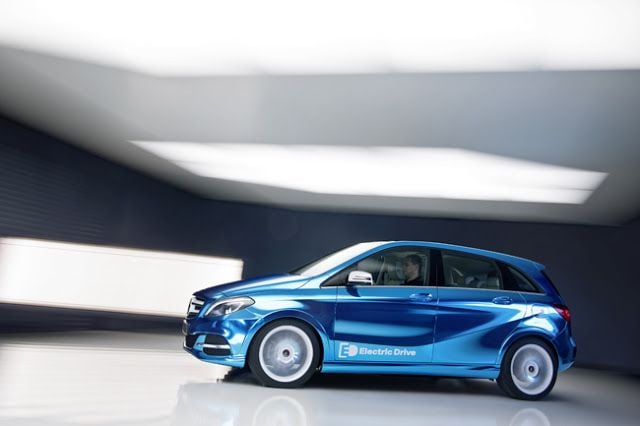 El Mercedes Clase B Electric Drive se presenta en París