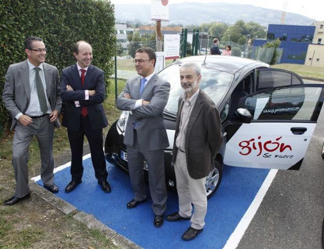 Gijón y su nuevo servicio de Car Sharing de vehículos eléctricos