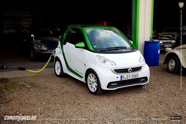 De París a Le Mans en un Smart eléctrico