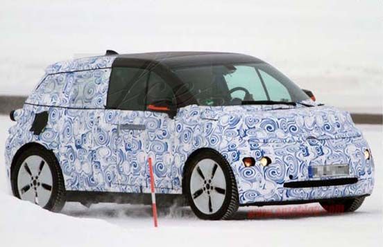 El BMW i3, cazado en unas pruebas de invierno