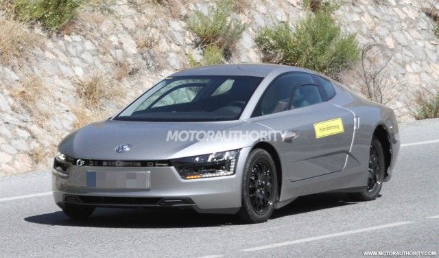 Pillado durante unas pruebas la versión definitiva del Volkswagen XL1