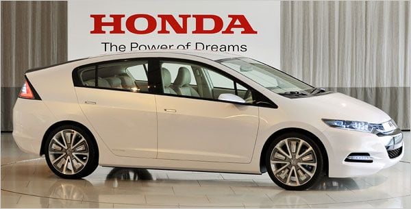 El Honda Insight un éxito en Japón.