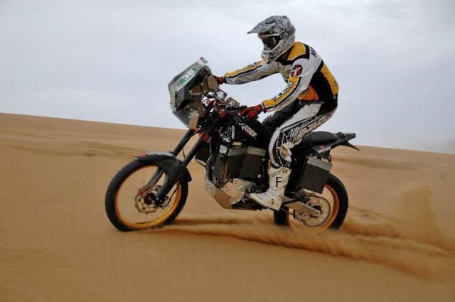 T-Race, una moto eléctrica para el Dakar