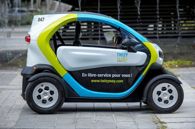 Comienza a funcionar Twizy Way, el sistema de car sharing de Renault