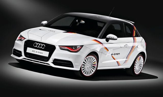 Audi se lleva un A1 e-tron a Londres 2012