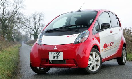 Edimburgo prueba el Miev de Mitsubishi