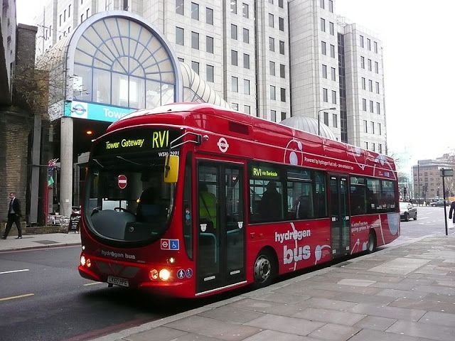 Londres para sus autobuses a hidrógeno durante los Juegos Olímpicos