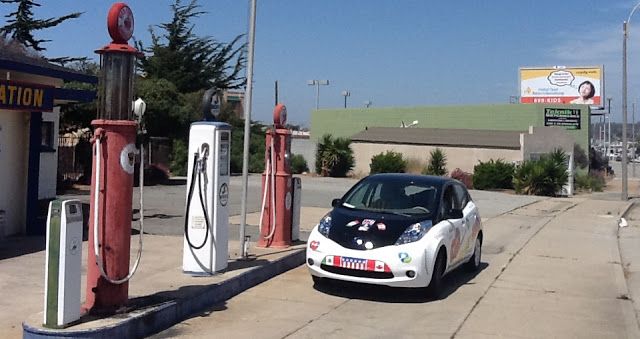 Nissan Leaf, de México a Canadá en 9 días