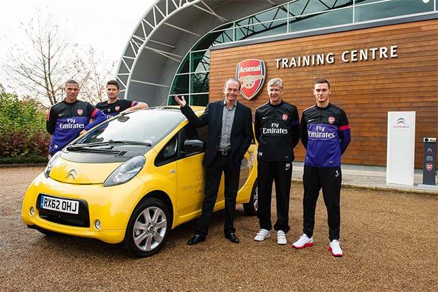 El Citroën C-Zero ficha por el Arsenal