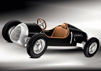 Auto Union Type C e-tron, el Audi eléctrico de juguete