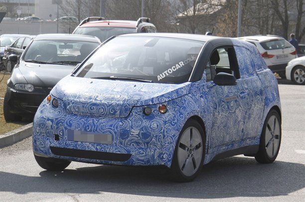 Nuevas imágenes espia del BMW i3