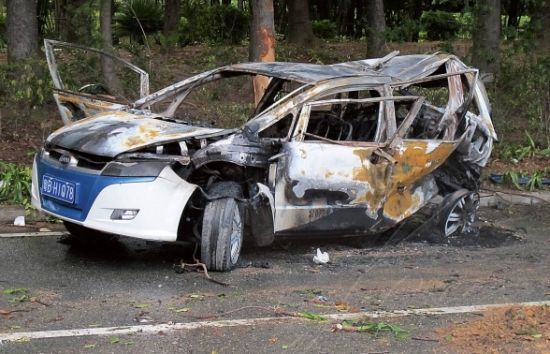 Caso BYD E6, las baterías no causaron el fuego