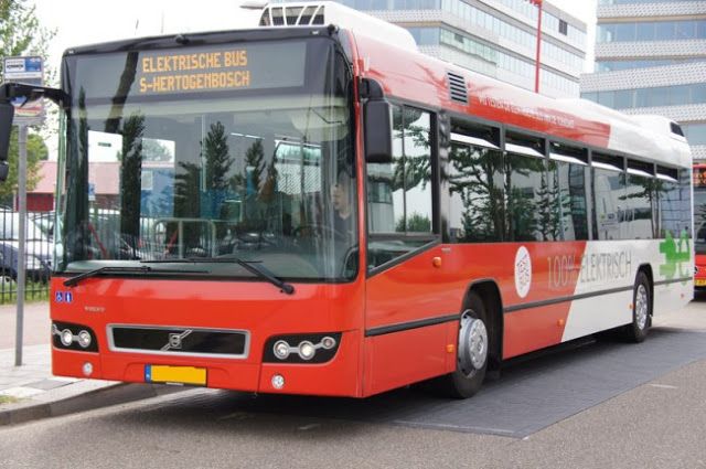 Holanda prueba los autobuses con recarga inalámbrica