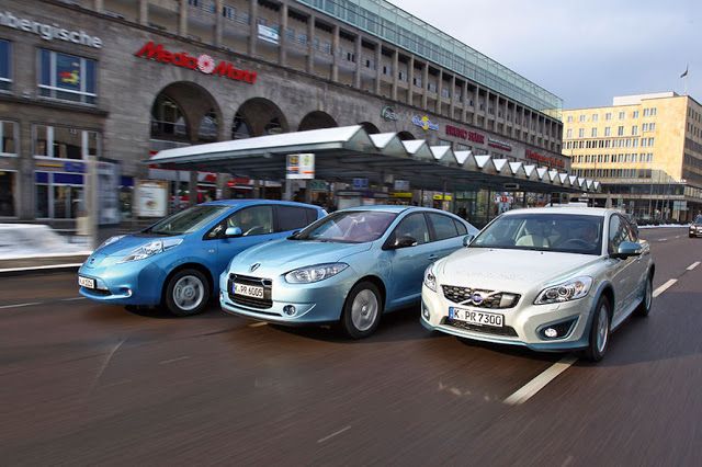 Comparativa eléctrica, Volvo C30 EV vs Nissan Leaf vs Renault Fluence ZE