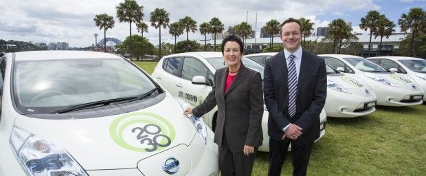 Sídney añade 10 Nissan LEAFs a su flota local