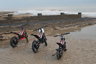 Motos de trial infantil, eléctricas