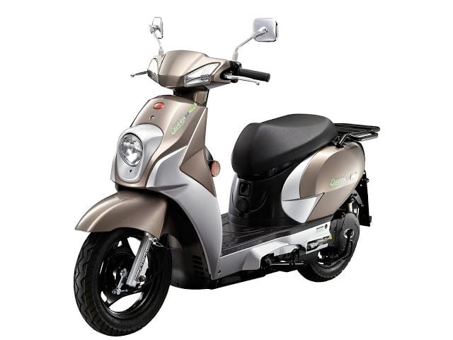 Kymco presenta su scooter eléctrico en Milán