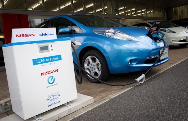 El Nissan Leaf también ha ayudado después del paso del huracán Sandy