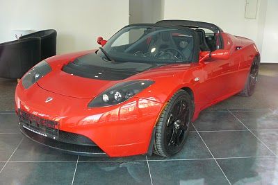 Tesla Roadster, de cerca.