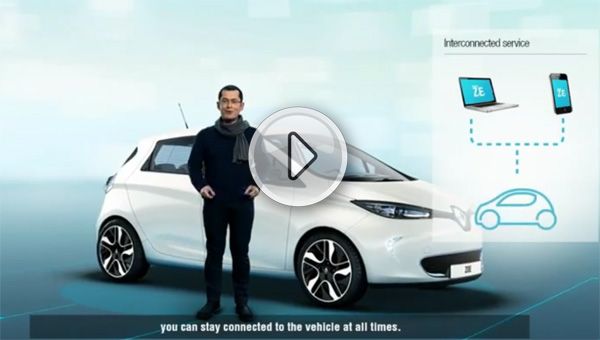 Renault ZOE, como nos podremos conectar a nuestro coche mediante un smarphone