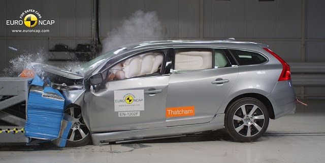 El Volvo V60 híbrido enchufable, el coche más seguro para euroNCAP