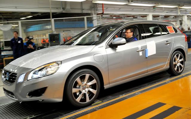 Comienza la producción del Volvo V60 enchufable