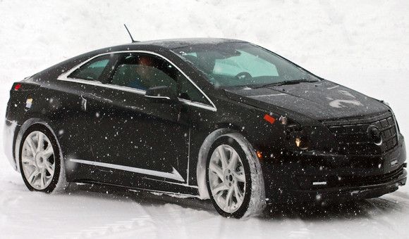 El Cadillac ELR se deja ver en unas pruebas de invierno