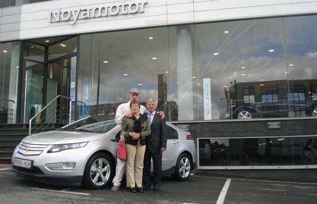 Entrega del primer Chevrolet Volt vendido en España