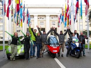 La vuelta al mundo en 80 días llega a su fin para los integrantes de la carrera “Zero Emissions”