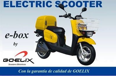 Exclusiva: Goelix presenta la E-Box, un scooter eléctrico pensado para los profesionales