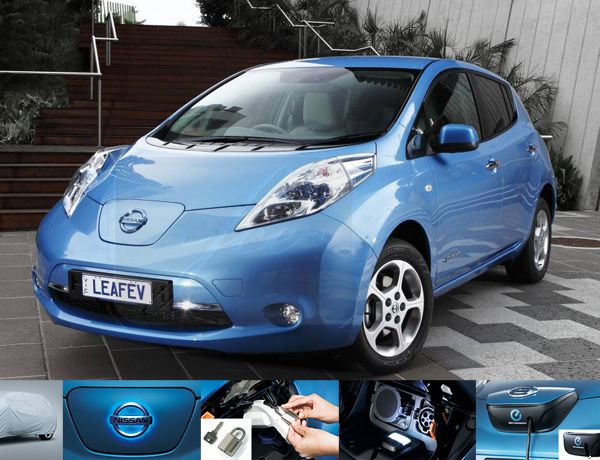 Llegan los primeros accesorios para el Nissan Leaf